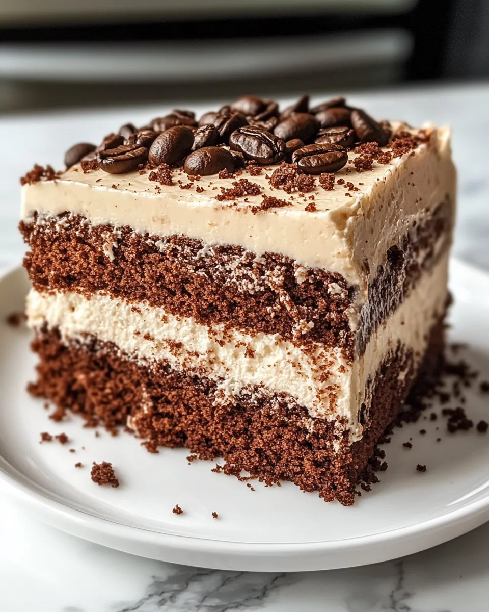 Savory Latte Cake: Rich Coffee Bliss in Every Bite