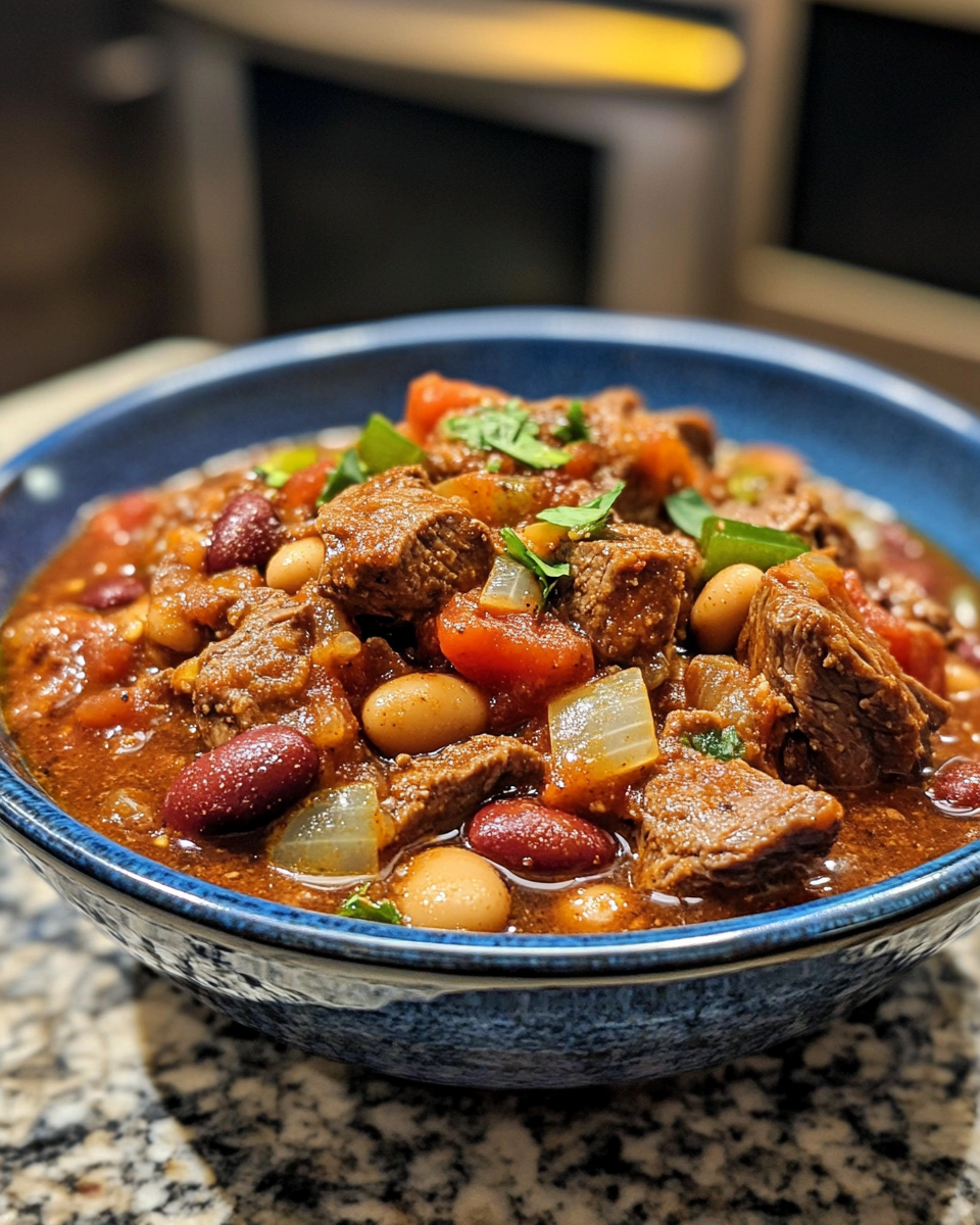 Viral Texas Brisket Chili Recipe Hearty Comfort Bowl